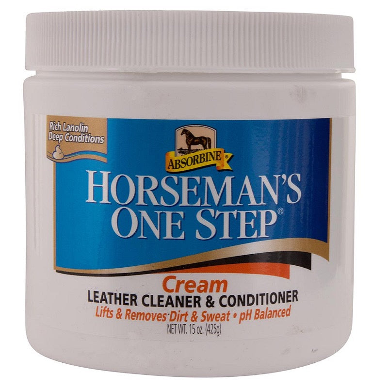 Absorbine Leather Cream Horseman's One Step