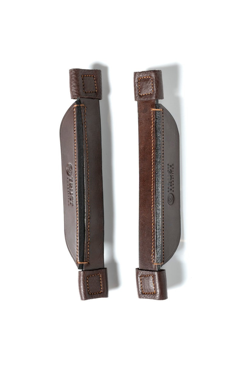 Horse Blinkers - Leather Bridle Blinkers by Trust Equestrian