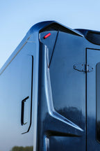 Rear corner body detail of a Theault Aero Master horsebox