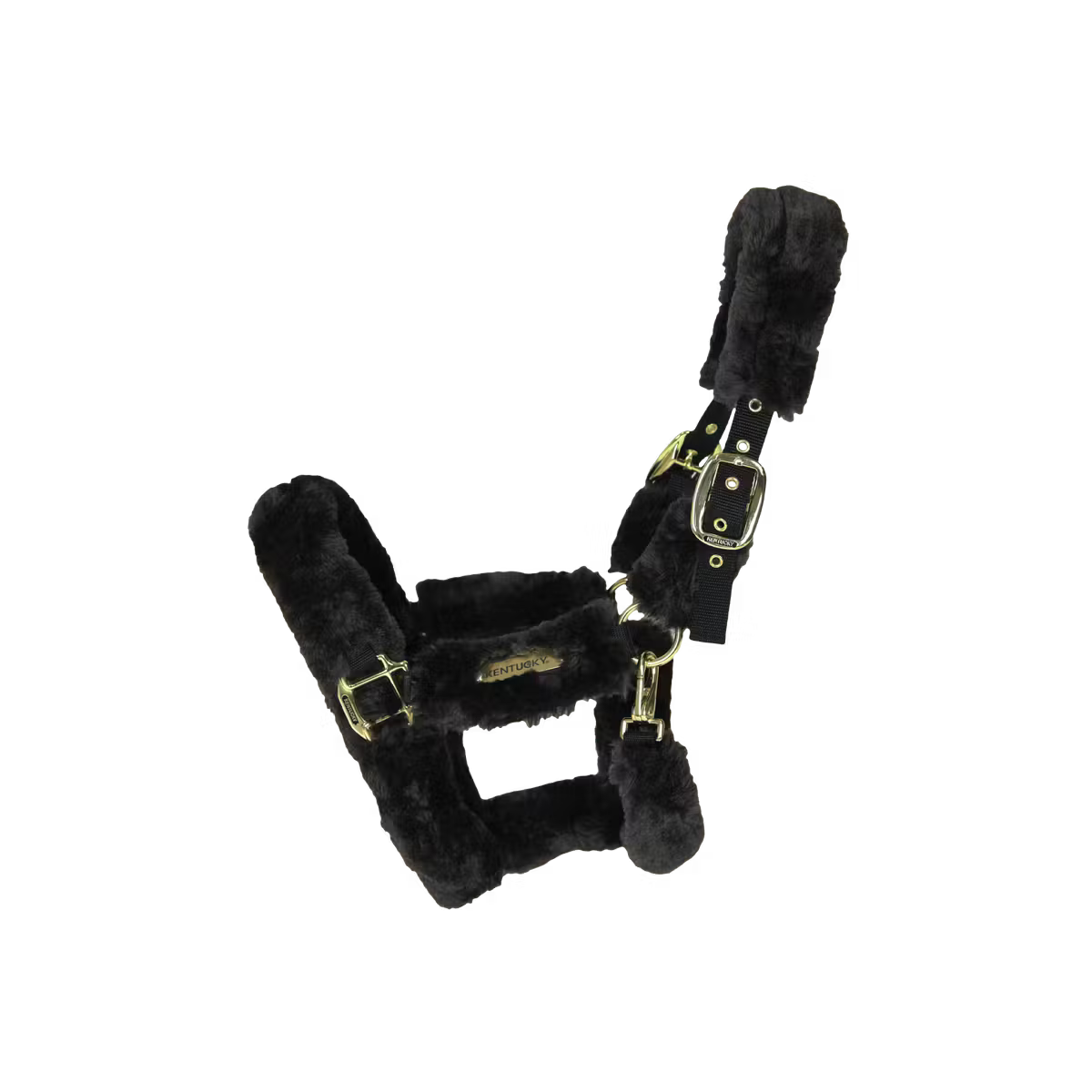 Kentucky Horsewear Sheepskin Shipping Halter
