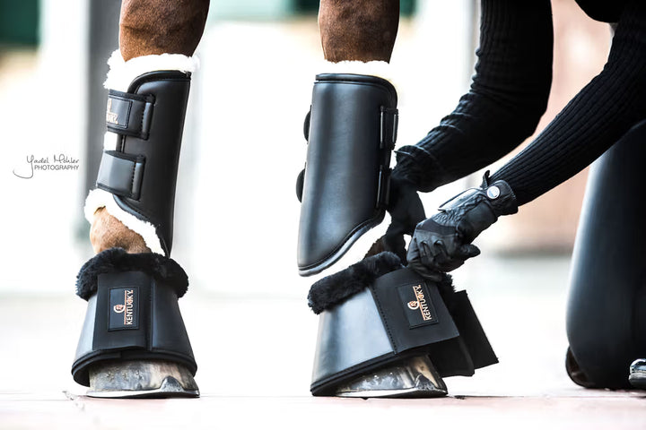 Kentucky Horsewear Leather Turnout Boots