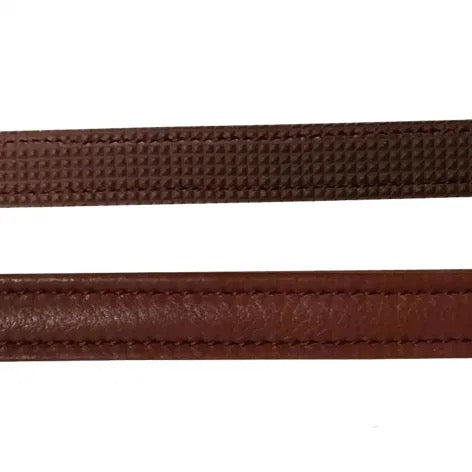 Dyon New English Rubber Lined Leather Draw Reins