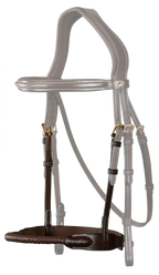 Dyon Leather Covered Rope Noseband