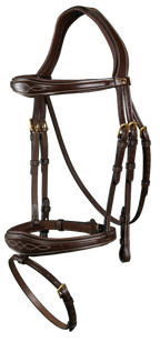 Dyon Anatomic Flash Noseband Bridle