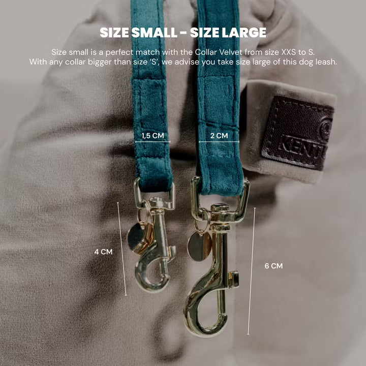 Kentucky Horsewear Dog Lead Velvet 200Cm