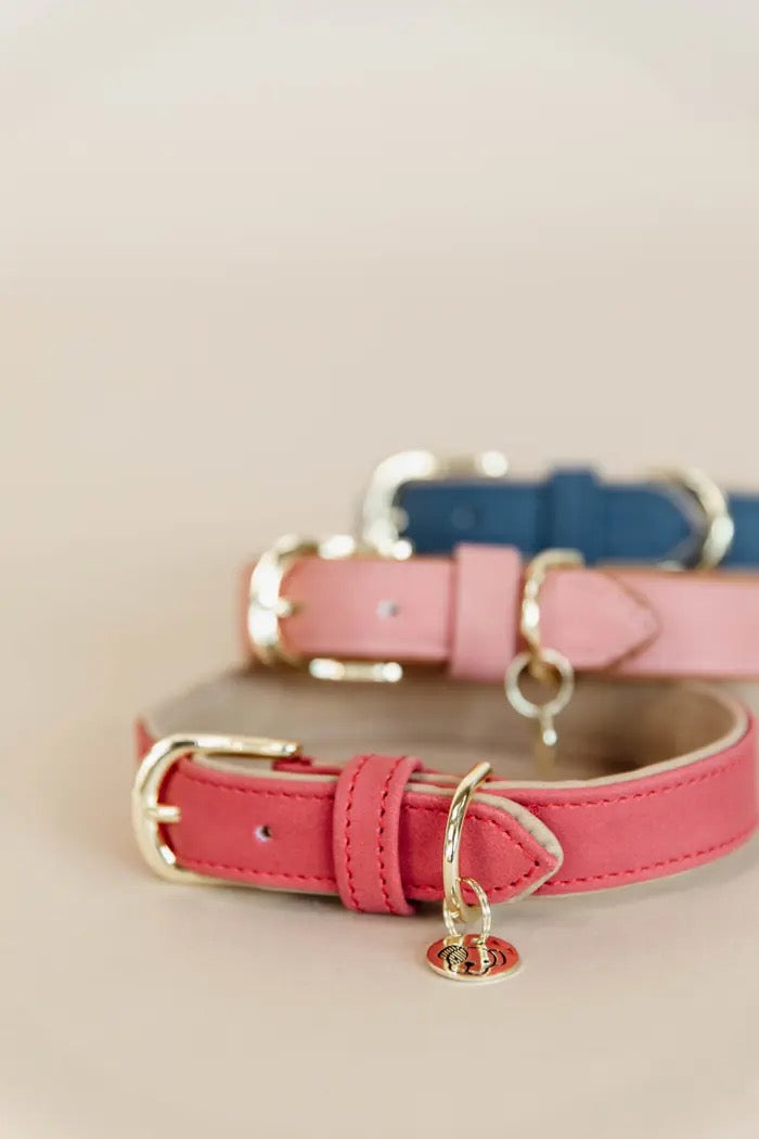 Dog Collar Soft Vegan Leather