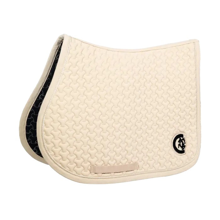 Saddle Pad Plaited 3D Logo Jumping