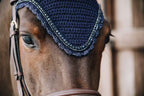 Kentucky Horsewear Fly Veil Long Stone & Pearl Soundless