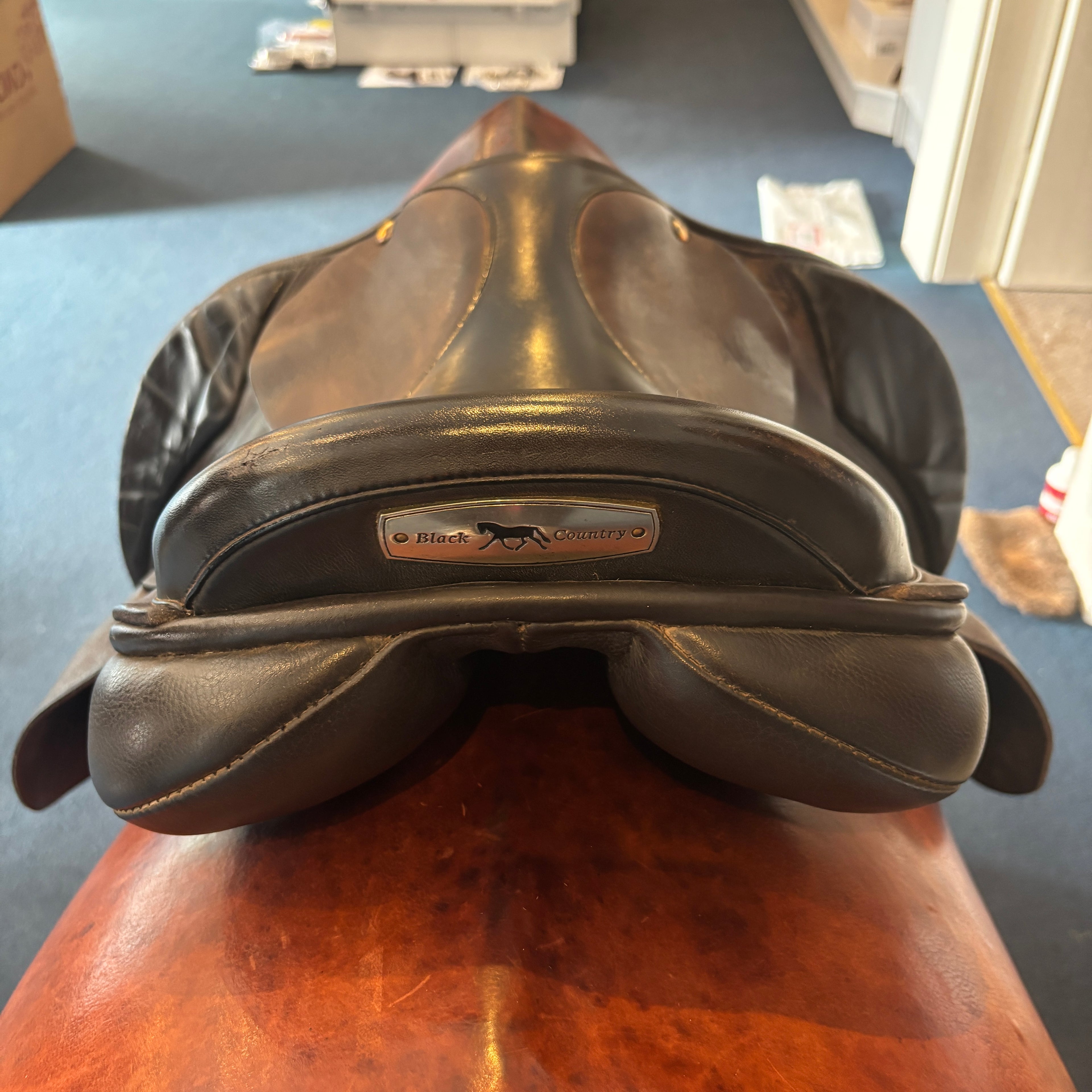 Black Country Saddles - 17 inch brown
