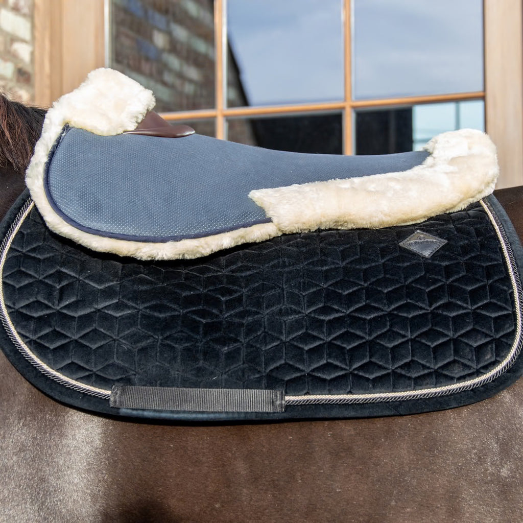 Kentucky Horsewear Sheepskin Half Pad Absorb