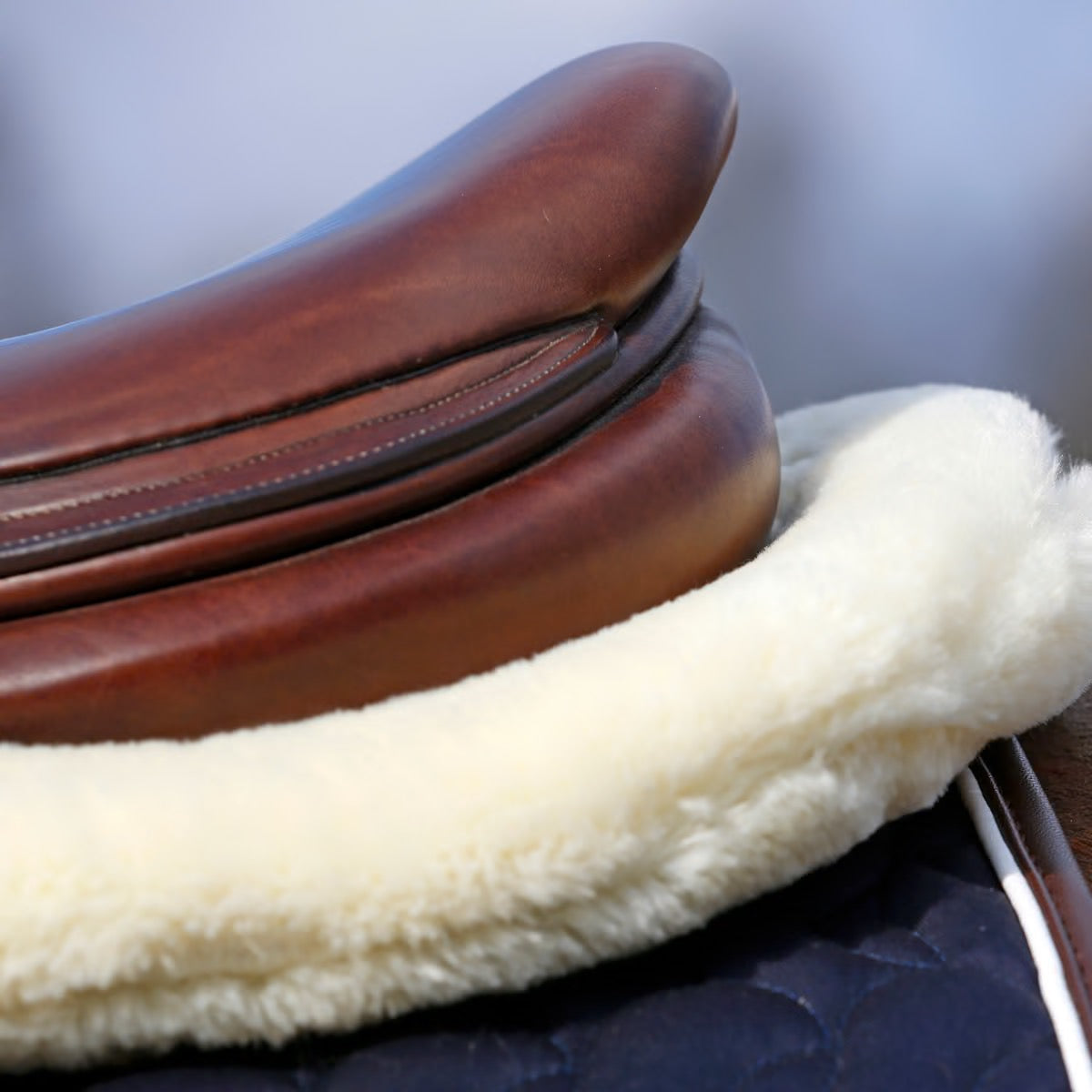 Kentucky Horsewear Sheepskin Half Pad Absorb