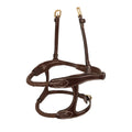 Dyon Double Rope Leather Covered Noseband