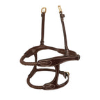 Dyon Double Rope Leather Covered Noseband