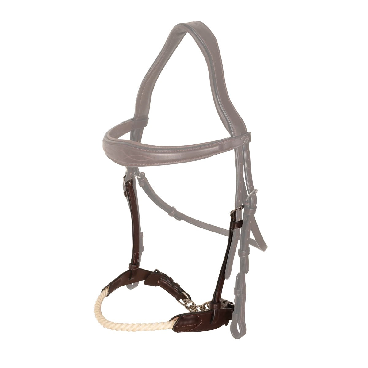 Dyon Rope Noseband with Chain
