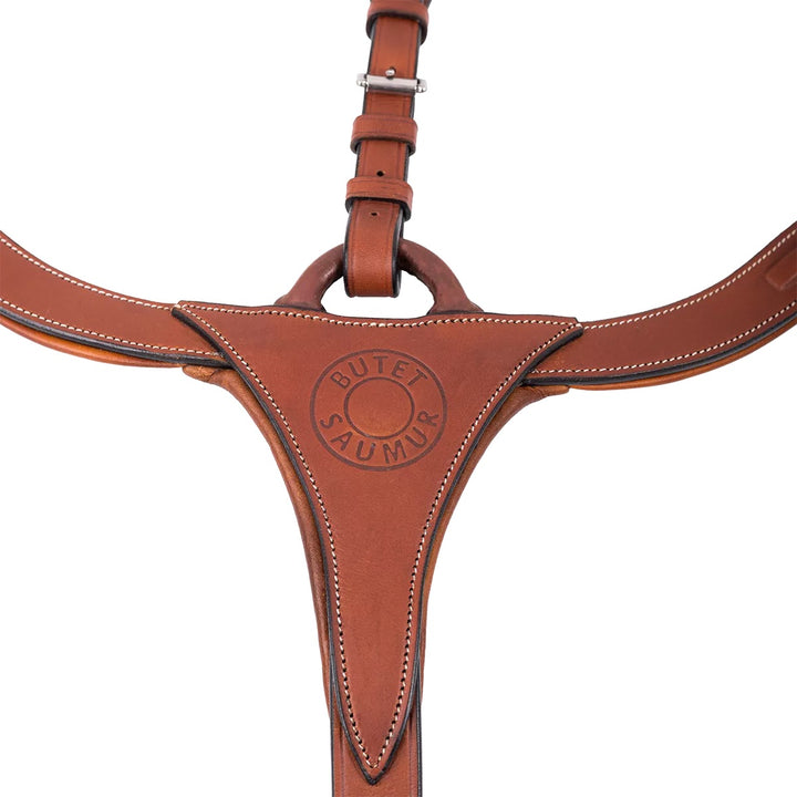 Butet hunting breastplate with adjustable bridge + sport martingale with rings