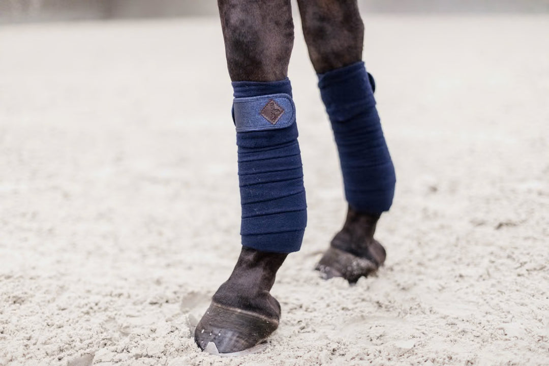 Kentucky Horsewear Polar Fleece Bandages Glitter