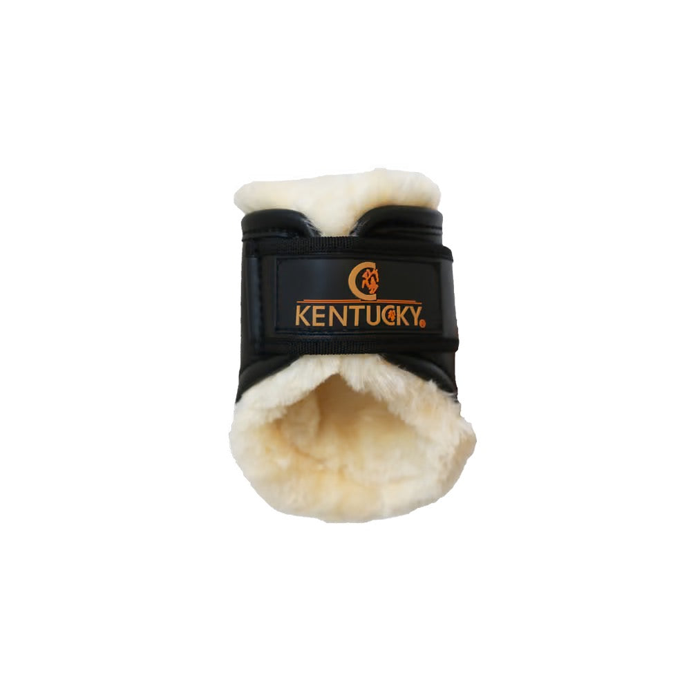 Kentucky Horsewear Brushing Boots Leather Hind Short