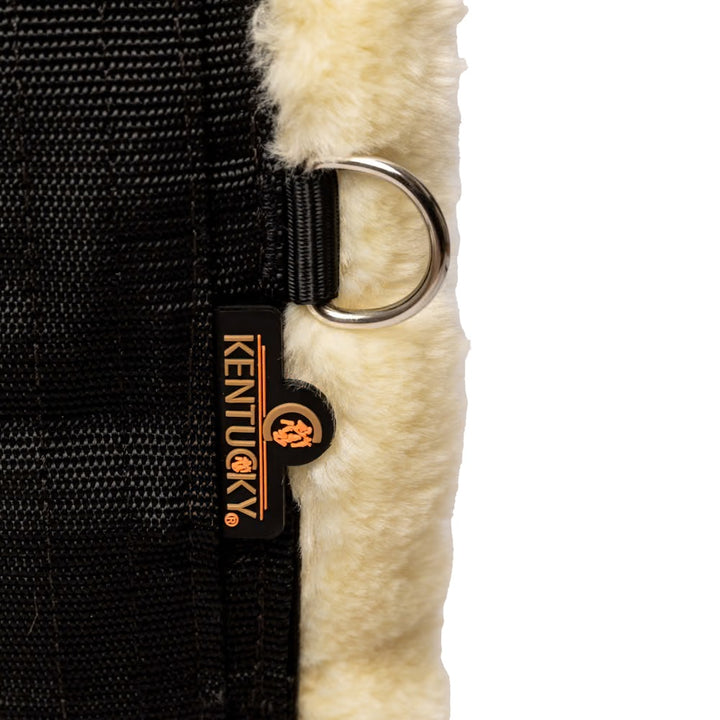 Kentucky Horsewear Sheepskin Girth Black