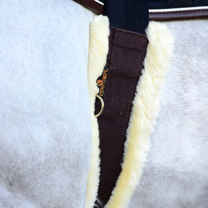 Kentucky Horsewear Sheepskin Girth Brown