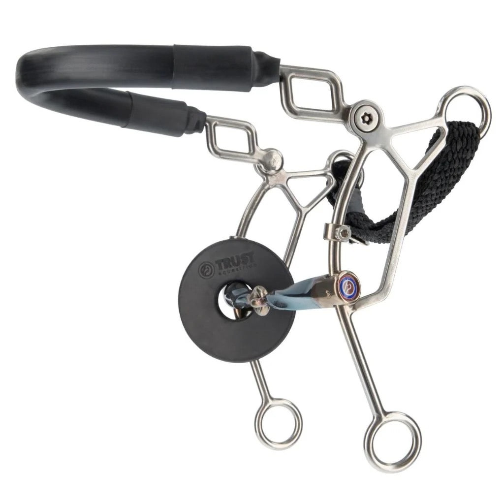 Trust Equestrian Hackamore Combi Long Sweet Iron Bits