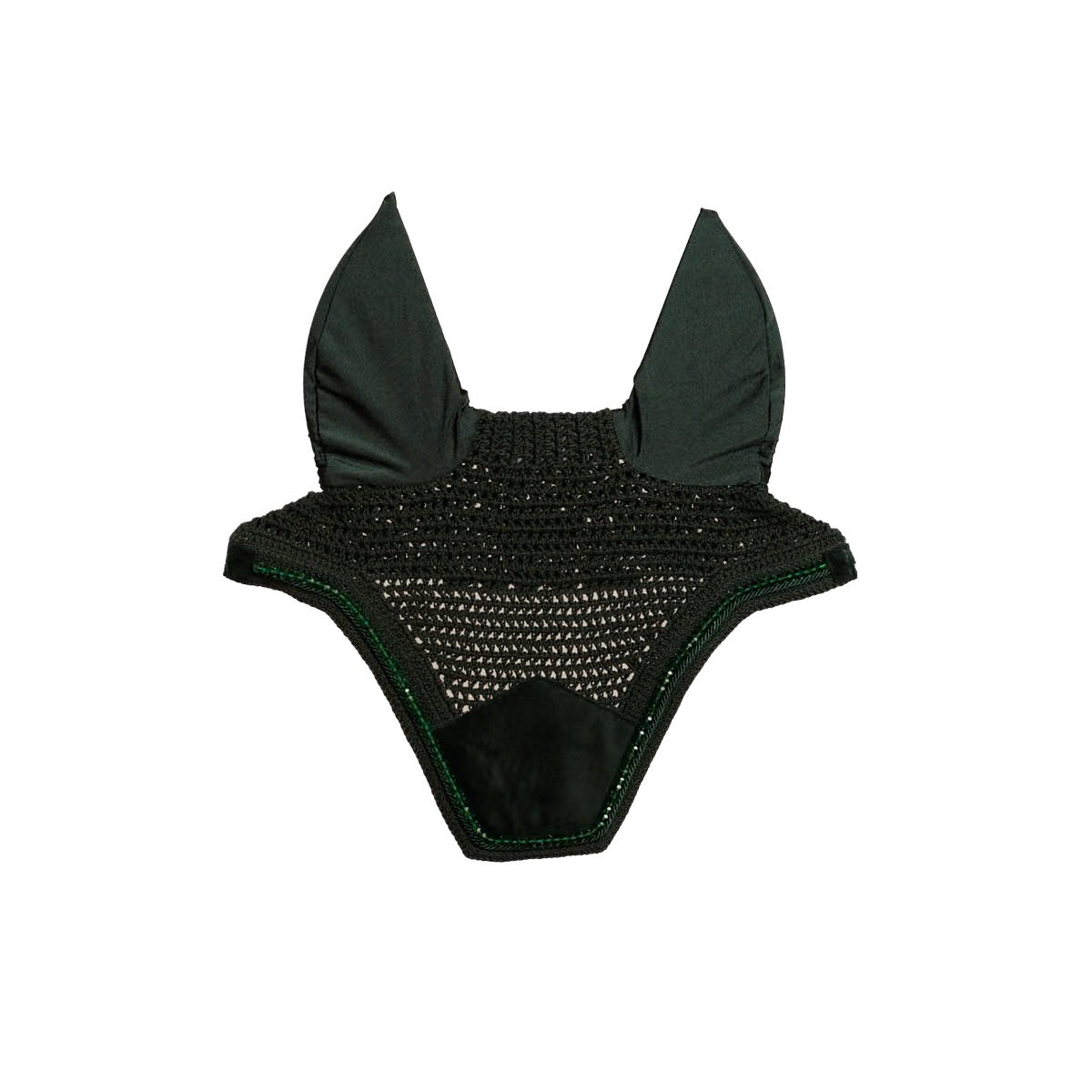 Kentucky Horsewear Fly Veil Wellington Velvet Pearls Soundless