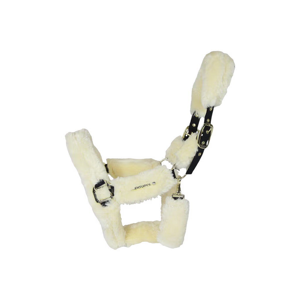 Kentucky Horsewear Sheepskin Shipping Halter