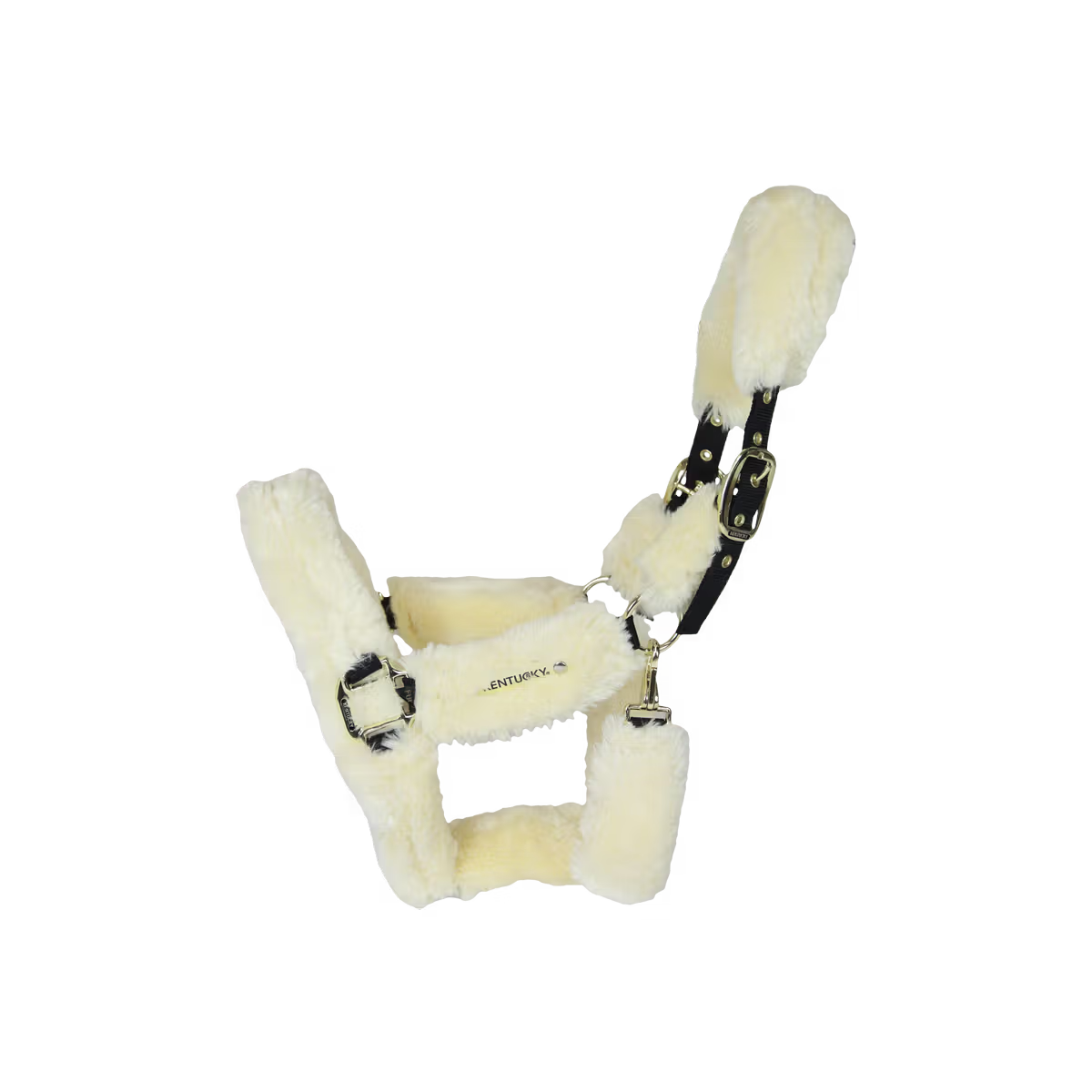Kentucky Horsewear Sheepskin Shipping Halter