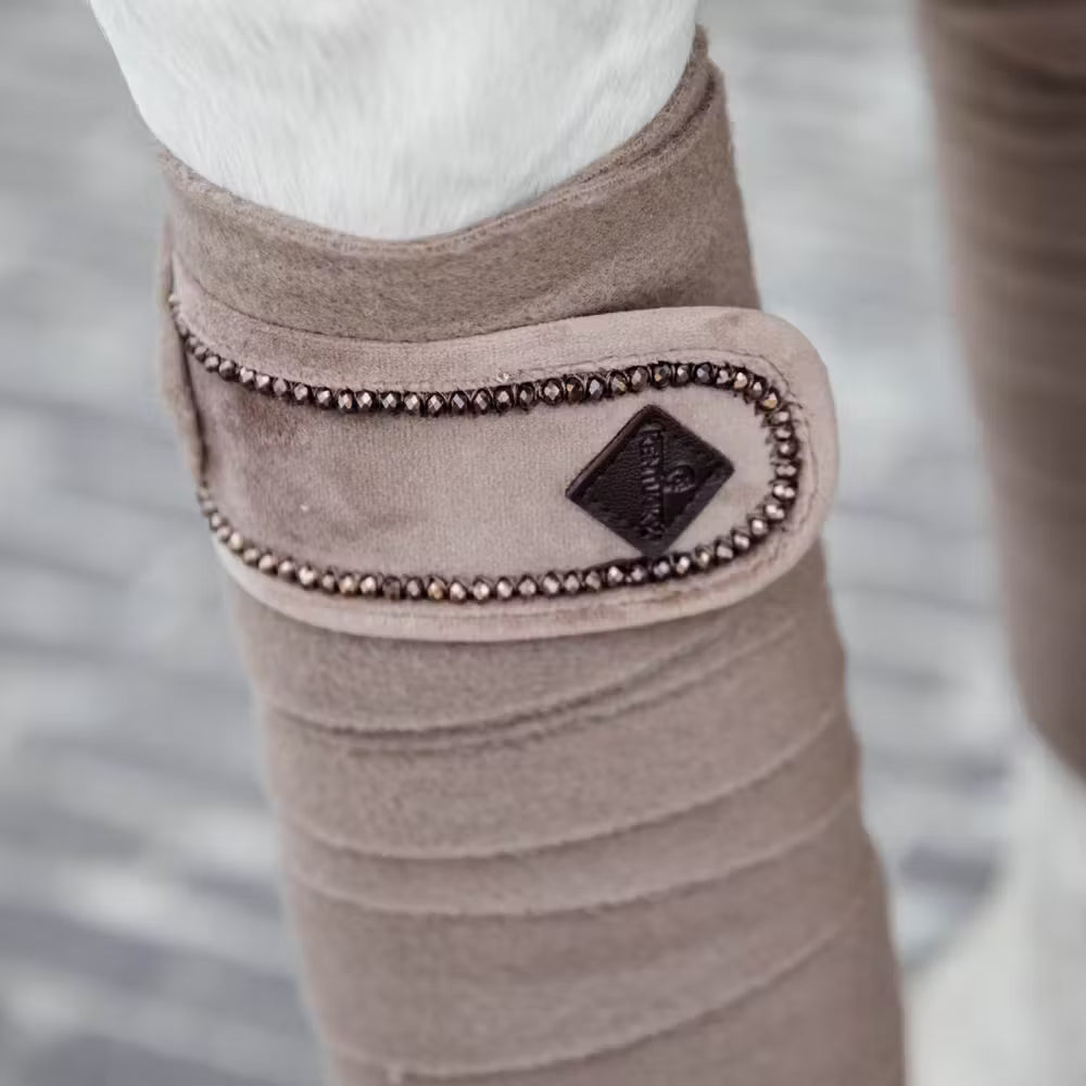 Kentucky Horsewear Polar Fleece Bandages Pearls