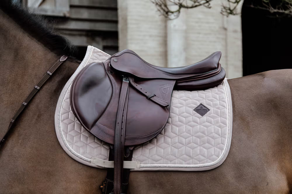 Kentucky Horsewear Saddle Pad Basic Velvet Jumping