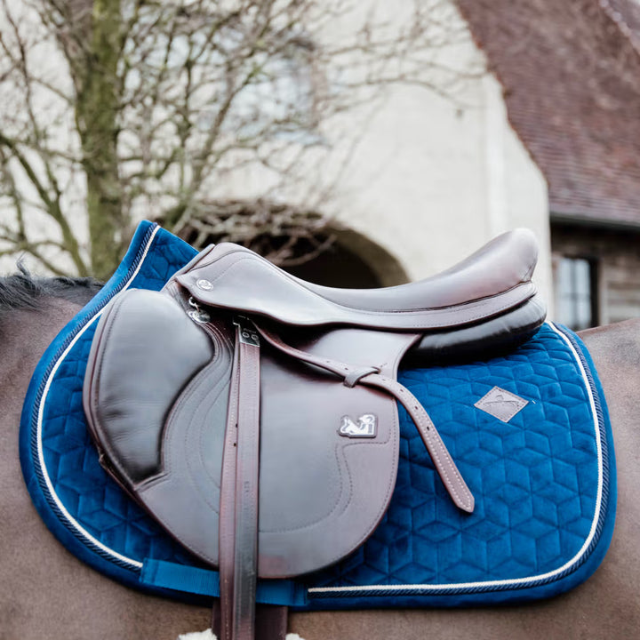 Kentucky Horsewear Saddle Pad Basic Velvet Jumping