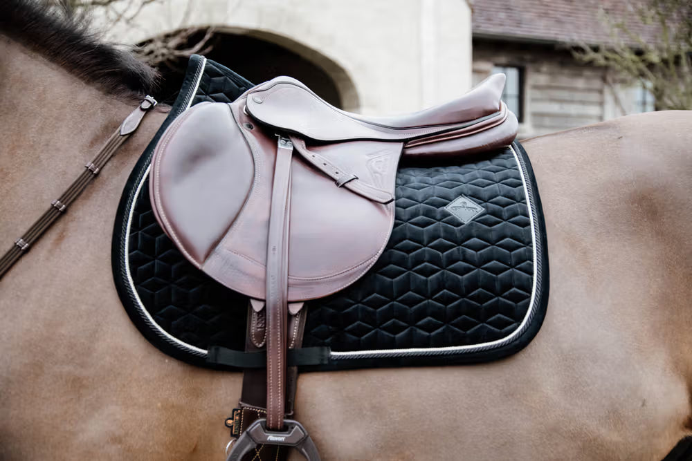 Kentucky Horsewear Saddle Pad Basic Velvet Jumping