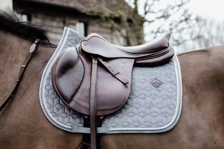 Kentucky Horsewear Saddle Pad Basic Velvet Jumping