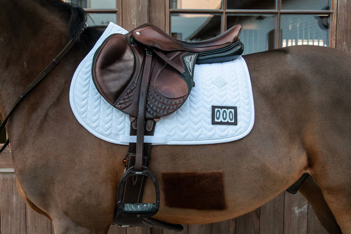 Kentucky Horsewear Saddle Pad Fishbone Competition Jumping