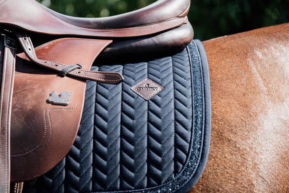 Kentucky Horsewear Saddle Pad Glitter Stone Jumping