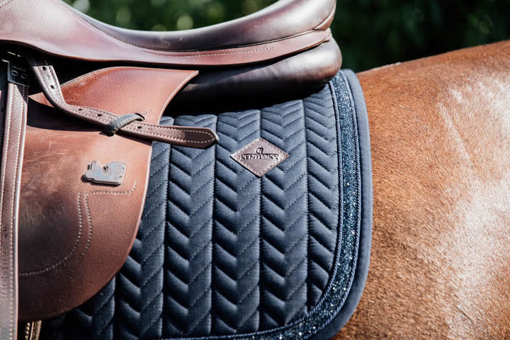 Kentucky Horsewear Saddle Pad Glitter Stone Jumping
