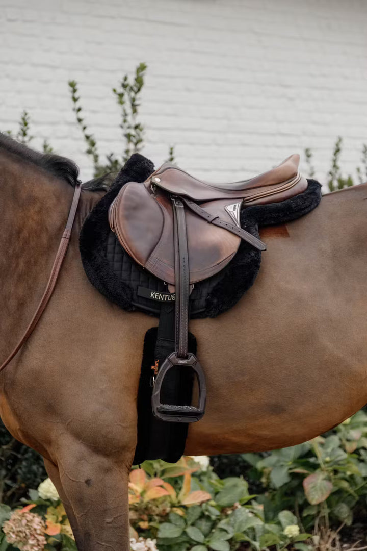 Kentucky Horsewear Saddle Pad Hunter vegan sheepskin jumping