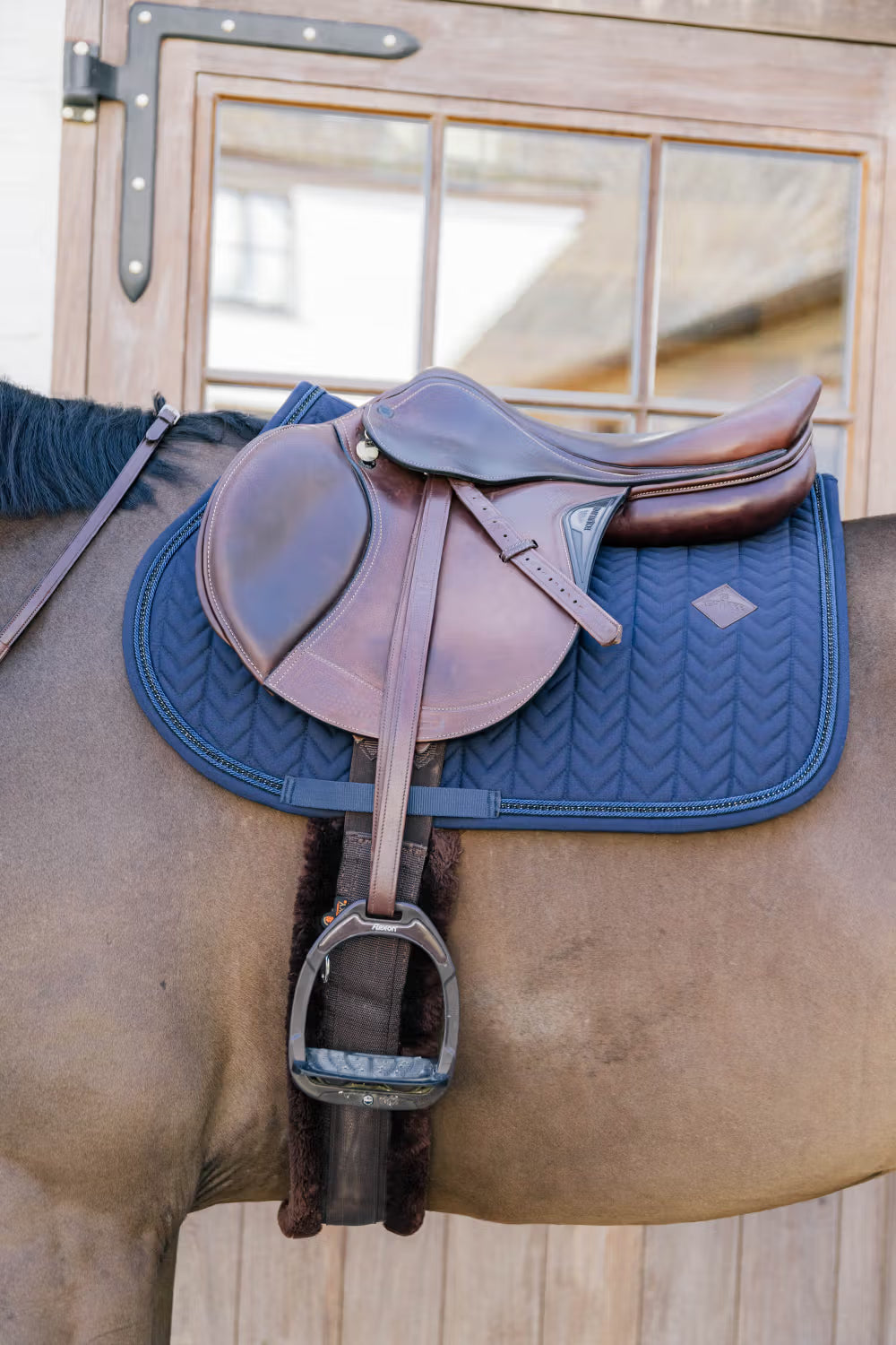 Kentucky Horsewear Saddle Pad Metal Chain Jumping