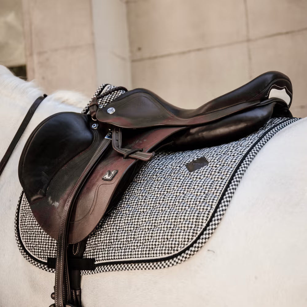 Kentucky Horsewear Saddle Pad Pied-De-Poule Jumping