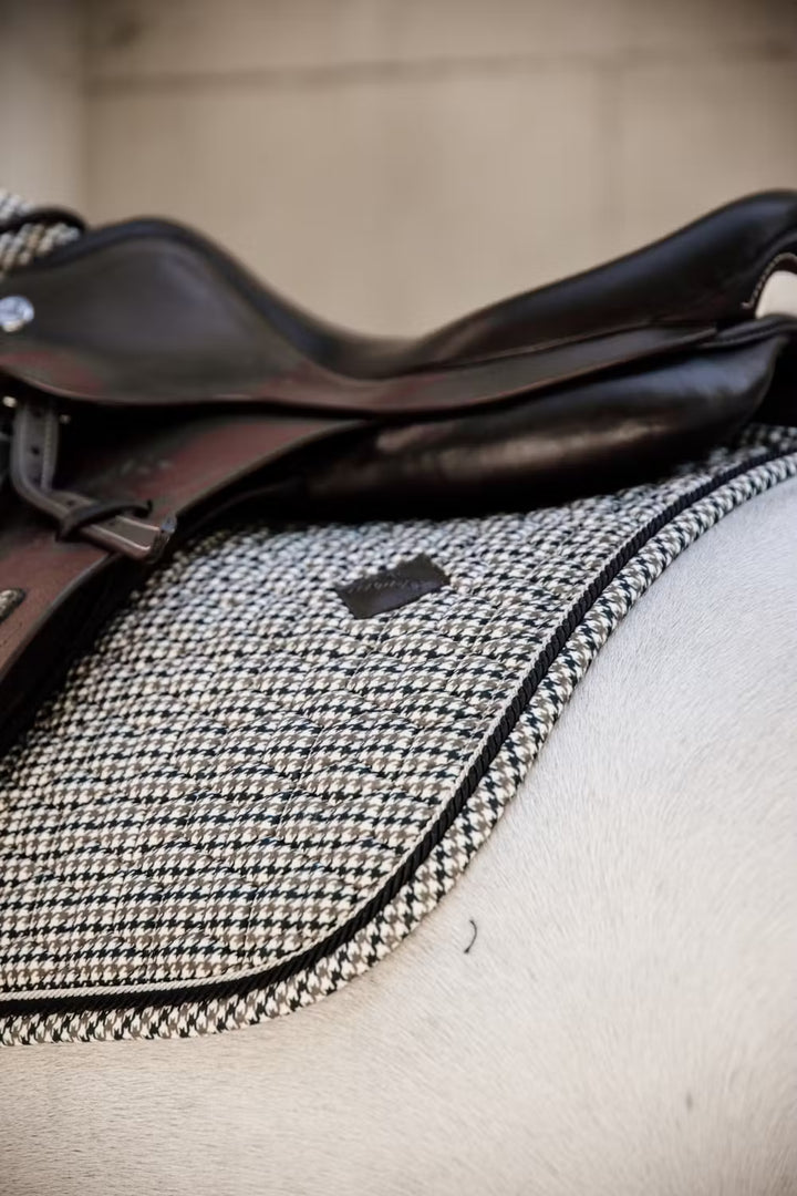 Kentucky Horsewear Saddle Pad Pied-De-Poule Jumping