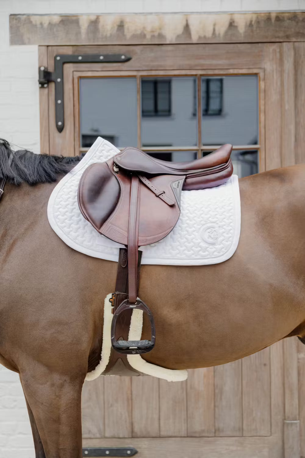 Kentucky Horsewear Saddle Pad Plaited 3D Logo Jumping