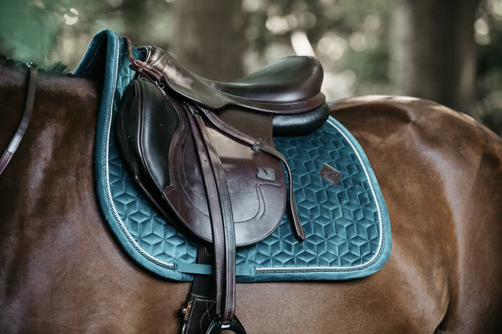 Kentucky Horsewear Saddle Pad Velvet Jumping