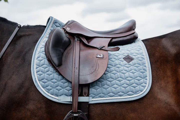 Kentucky Horsewear Saddle Pad Velvet Jumping