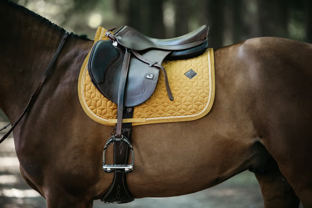 Kentucky Horsewear Saddle Pad Velvet Jumping