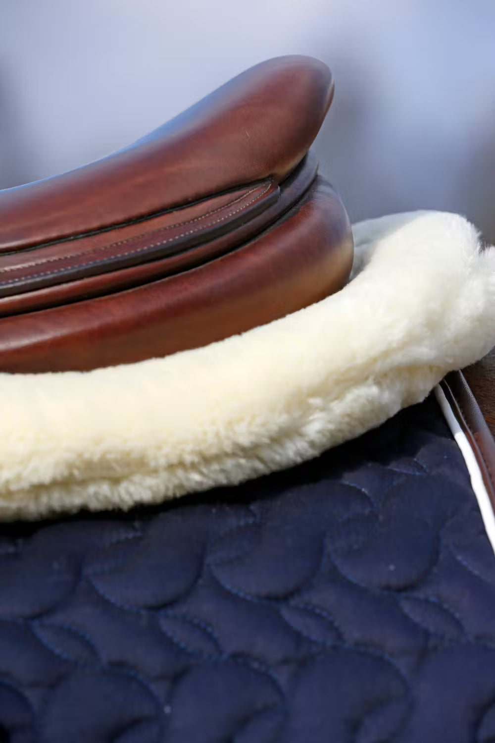 Kentucky Horsewear Sheepskin Half Pad Absorb