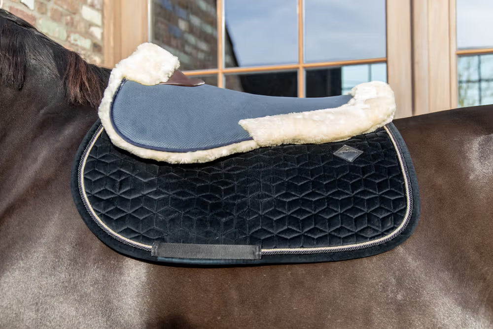 Kentucky Horsewear Sheepskin Half Pad Absorb