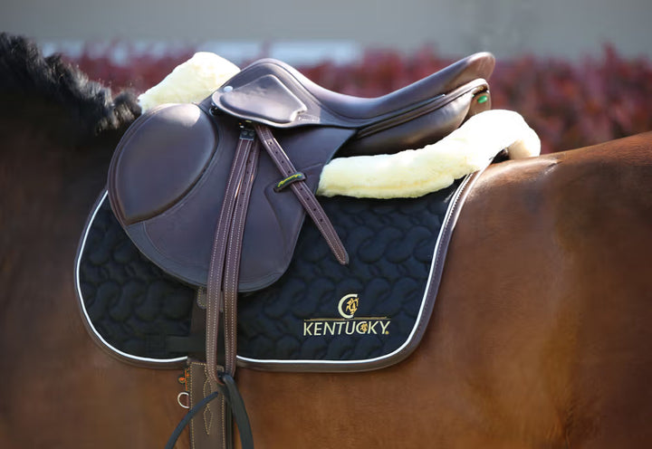 Kentucky Horsewear Sheepskin Anatomic Half Pad Absorb