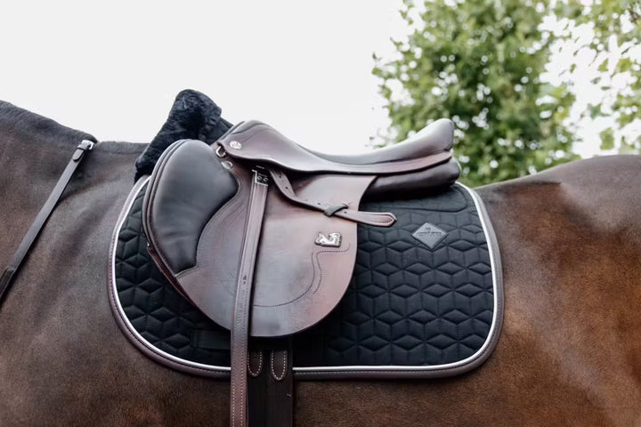 Kentucky Horsewear Skin Friendly Saddle Pad Jumping Star Quilting