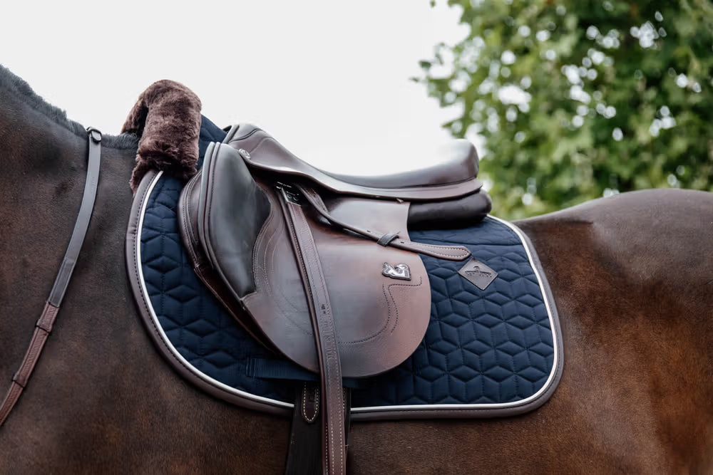 Kentucky Horsewear Skin Friendly Saddle Pad Jumping Star Quilting