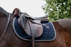 Kentucky Horsewear Skin Friendly Saddle Pad Jumping Star Quilting