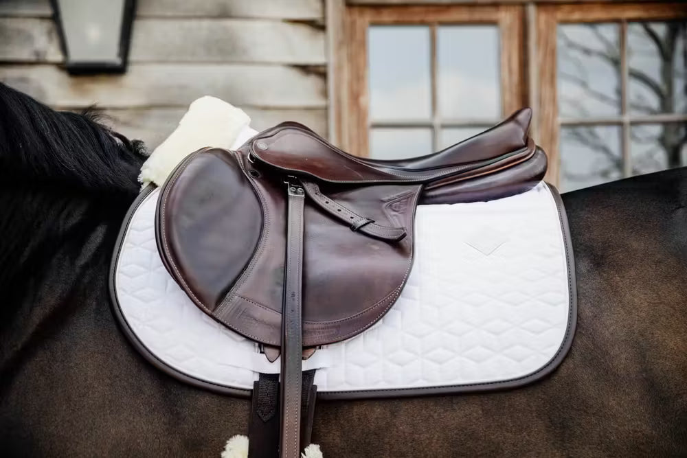 Kentucky Horsewear Skin Friendly Saddle Pad Jumping Star Quilting